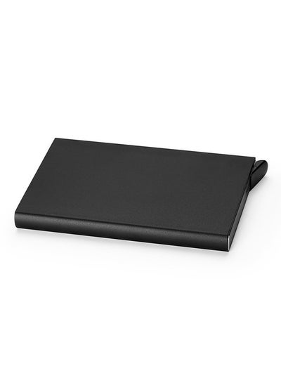 Buy Aluminum Card Case Black in Saudi Arabia