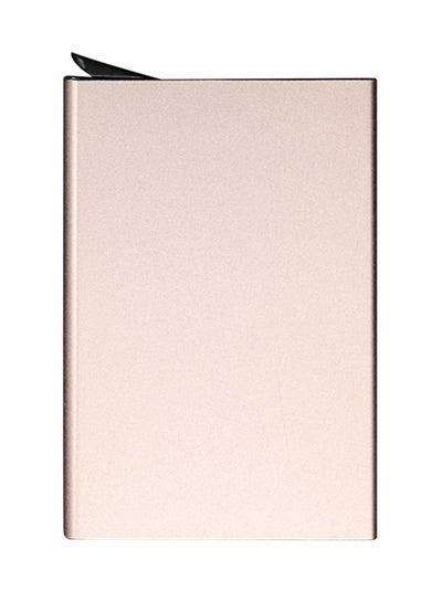 Buy Aluminum Card Holder Gold in Saudi Arabia