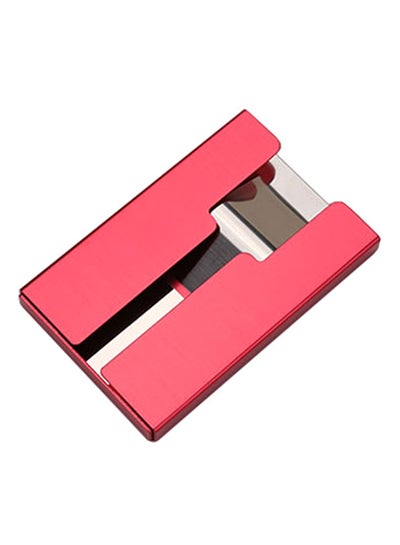 Buy Aluminum Card Case Red in UAE