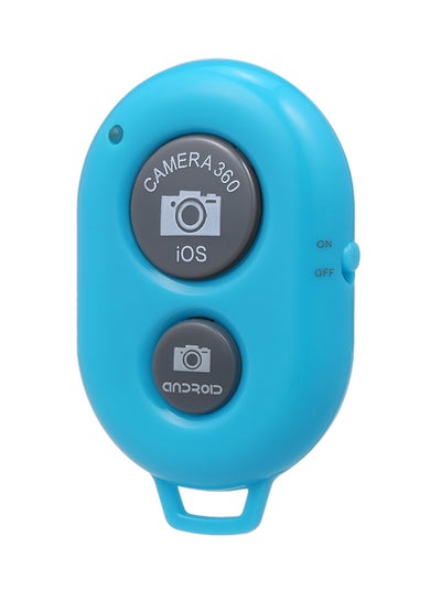 Buy Bluetooth Remote Shutter For Mobile Phones Blue in UAE