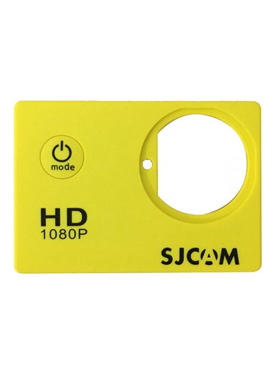 Buy Replacement Front Cover Faceplate For SJ4000 Action Camera Yellow in UAE