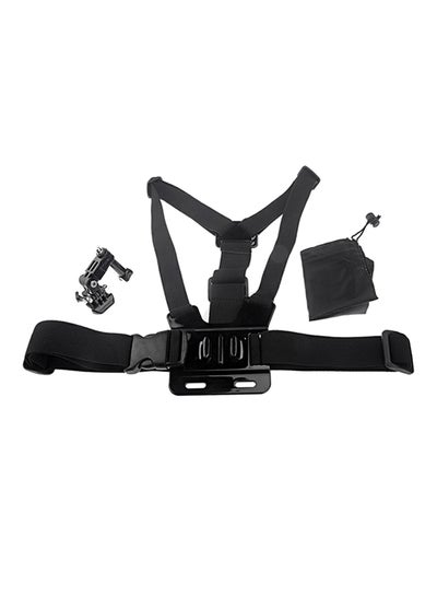 Buy Chest Harness Mount Strap With 3-Way Adjustment Base For GoPro HD Hero 1/2/3 Black in UAE