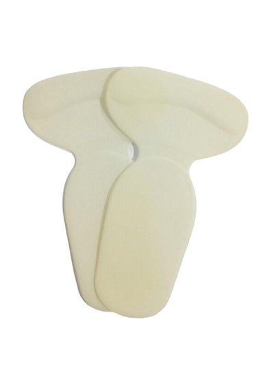 Buy Heel And Shoe Insole Gel Cushion Pads Beige in Saudi Arabia