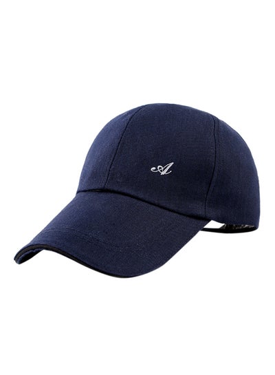 Buy Adjustable Belt Snapback Hat Blue in UAE