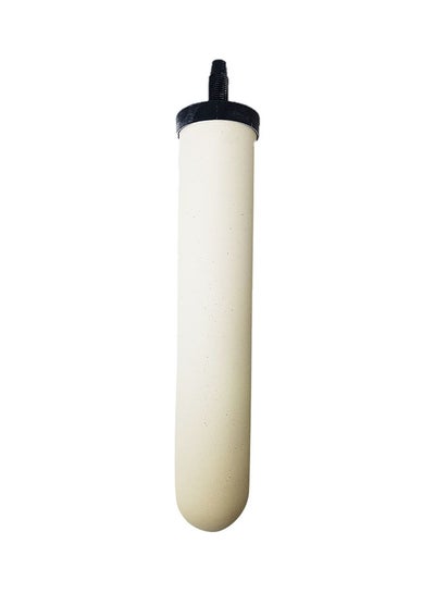 Buy Ceramic Water Filter Candle White/Black 10 x 2inch in Egypt