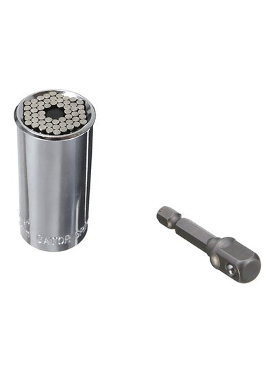 Buy Universal Gator Grip Socket Wrench Silver in UAE