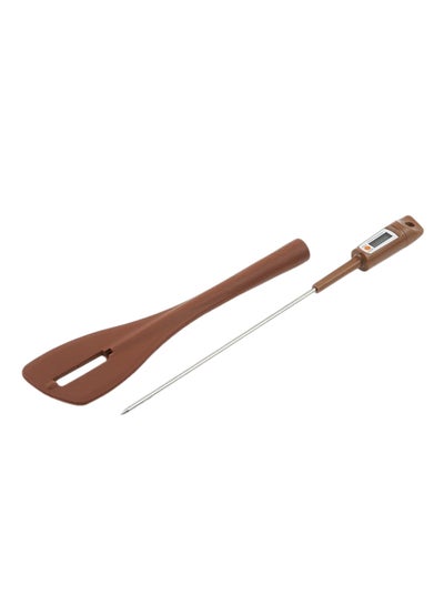 Spatula Thermometer Brown