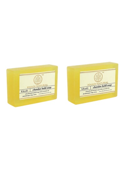 اشتري 2-Piece Chandan Haldi Soap 125 غم في الامارات