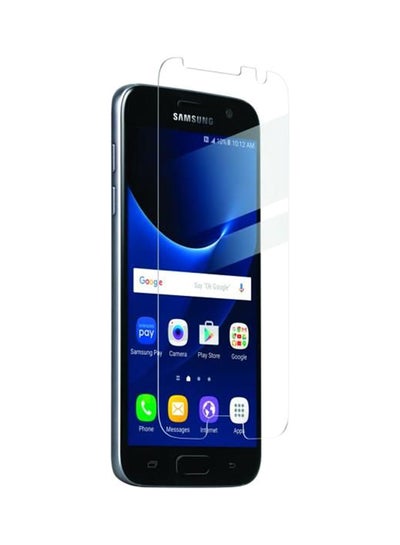 Buy Tempered Glass Screen Protector For Samsung Galaxy A7 (2017) Clear in Saudi Arabia