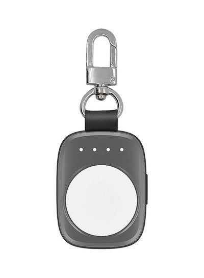 Buy Wireless Charging Pad With Keychain Grey in UAE