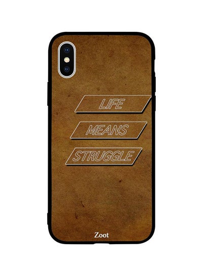 Buy Protective Case Cover For Apple iPhone XS Max Life Means Struggle in Egypt