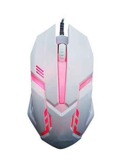 Buy X1 USB Wired Optical Mouse White in Saudi Arabia