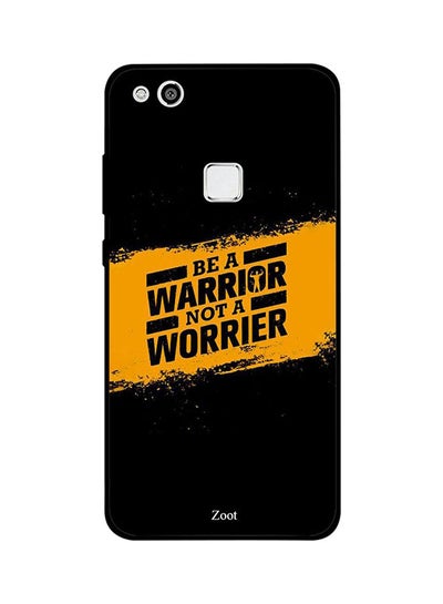 Buy Protective Case Cover For Huawei P10 Lite Be A Warrior Not A Worrier in Egypt