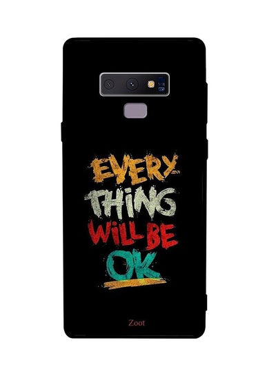 اشتري غطاء حماية واقٍ لهاتف سامسونج جالاكسي نوت 9 مطبوع عليه عبارة "Everything Will Be Ok" في مصر