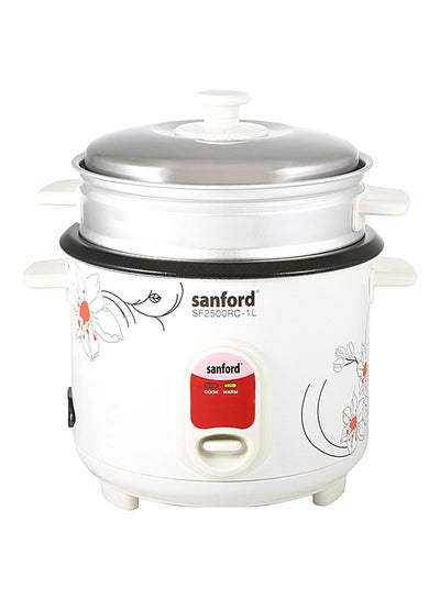 Buy Rice Cooker 1 L 1.0 L 400.0 W SF2500RC BS White/Grey in Saudi Arabia