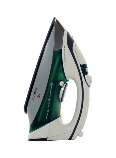 Buy Steam Iron 2200W 2200.0 W Me-sir5004 Green/White/Grey in UAE