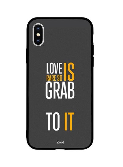 اشتري Skin Case Cover -for Apple iPhone X Love Is Rare So Grab To It Love Is Rare So Grab To It في مصر