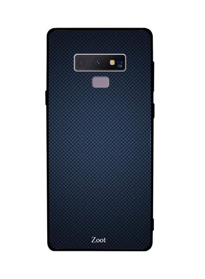Buy Protective Case Cover For Samsung Galaxy Note9 Dark Blue Texture in Egypt