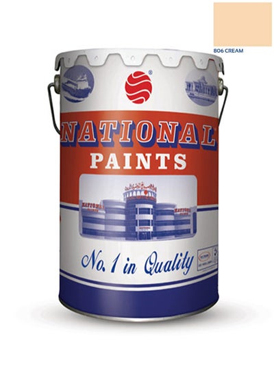 Buy Water Based Wall Paint Cream 18Liters in UAE