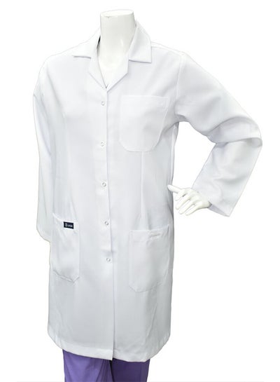 Buy Long Sleeves Medical Lab Coat White in Saudi Arabia