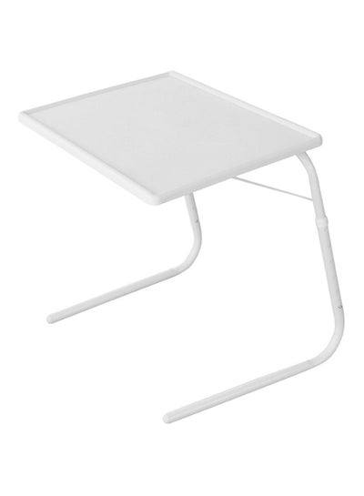 Buy Multi-Purpose Foldable Table White 39x52cm in Saudi Arabia