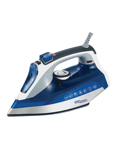 Buy Steam Iron With Ceramic Plate 2200.0 W SGI75SSC Blue/White in UAE