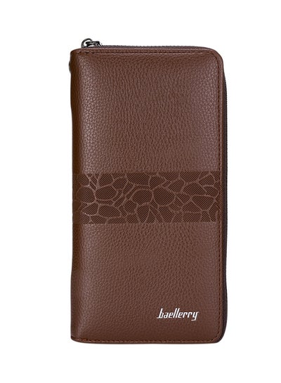 Buy Leather Wallet Brown in Saudi Arabia