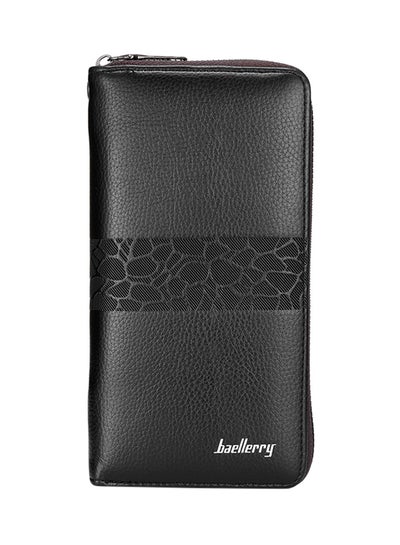 Buy Leather Wallet Black in Saudi Arabia