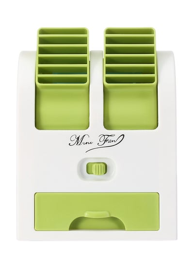 Buy Portable Double-tuyere USB Fragrance Fan 2124491 Green in UAE