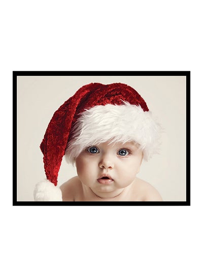 Buy Baby Poster With Frame Multicolour 40x30centimeter in UAE