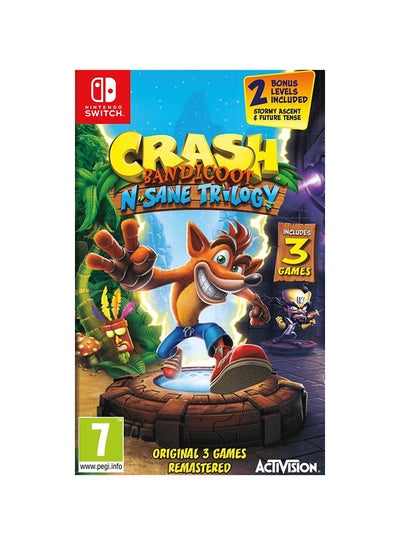 اشتري لعبة الفيديو Crash Bandicoot N. Sane Trilogy (إصدار عالمي) - مغامرة - نينتندو سويتش في الامارات