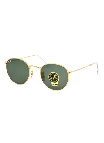 Buy Men's UV Protection Round Sunglasses - RB3447-001-50 - Lens Size: 50 mm - Gold in UAE