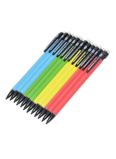 Buy 12-Piece Mechanical Pencil Set Multicolour in UAE