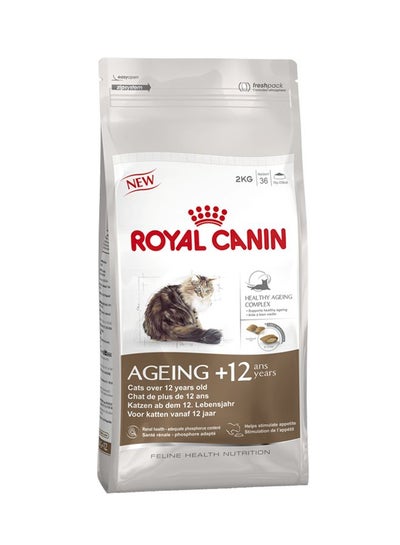 Buy Feline Health Nutrition Ageing 12+ 2kg in UAE