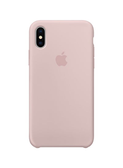 Buy Silicone Case Cover For Apple iPhone Xs Max Pink in UAE