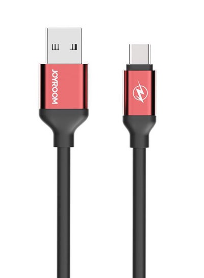 Buy Type-C Data Sync And Charging Cable Black/Red in Egypt