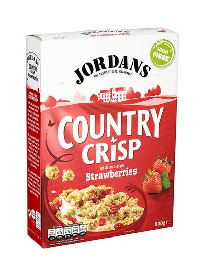 Buy Country Crisp Strawberry Cereal Cluster 500grams in UAE