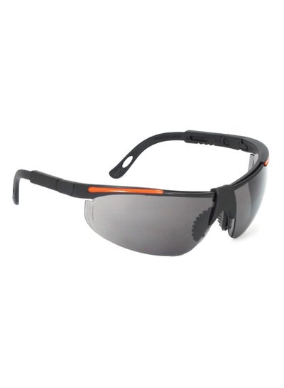 Buy UV Protected Safety Spectacle Black/Orange One Size in UAE