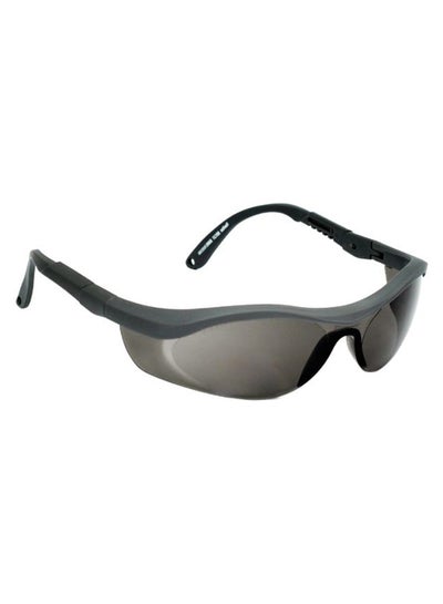 Buy Hard Coated Safety Goggles Grey/Black Free Size in UAE