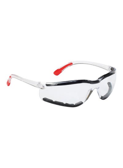 Buy Safety Goggles Clear/Red Free Size in UAE