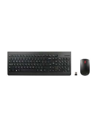 Buy Wireless Keyboard And Mouse Set Black in UAE