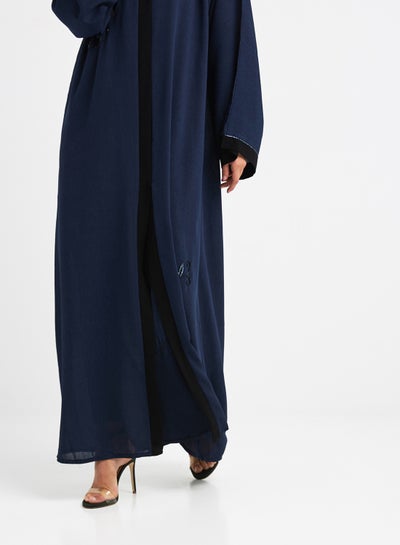 Buy Classic Abaya Blue/Black in UAE