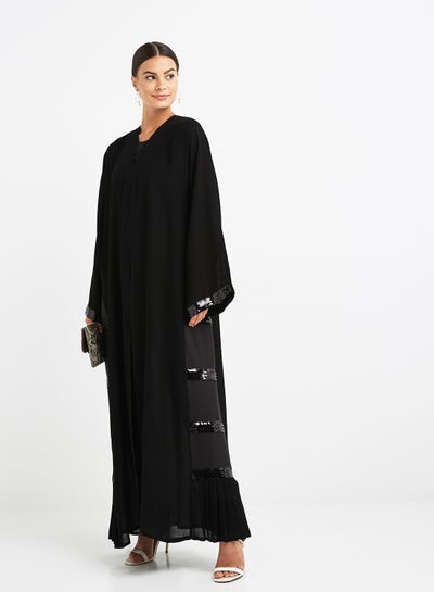 Sequined Abaya Black price in UAE | Noon UAE | kanbkam