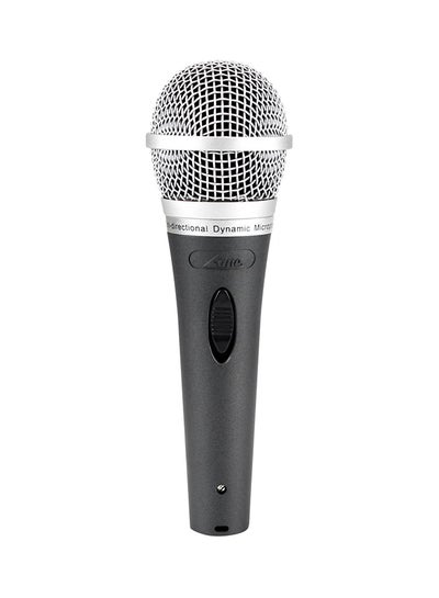 Buy Wired Dynamic Microphone Black/Silver in Egypt