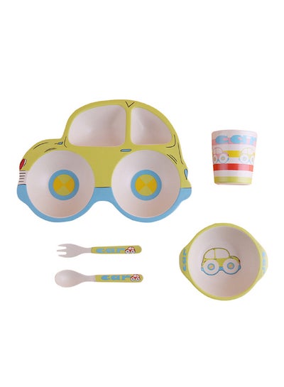 Buy 5-Piece Car Shaped Dinnerware Set in Saudi Arabia