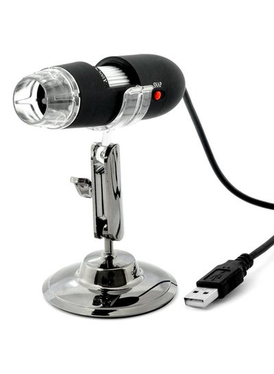 Buy USB Digital Microscope Black/Silver in Saudi Arabia