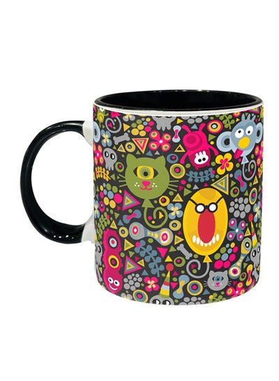 Buy Cute Monster Printed Magic Coffee Mug Multicolour in UAE