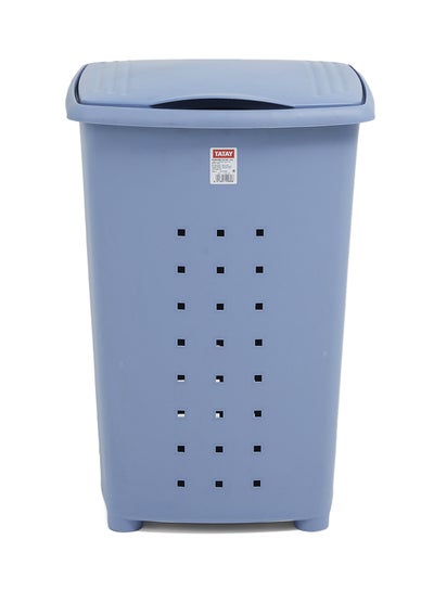 Buy Polypropylene Linen Basket Blue 42x35.5x64cm in Saudi Arabia