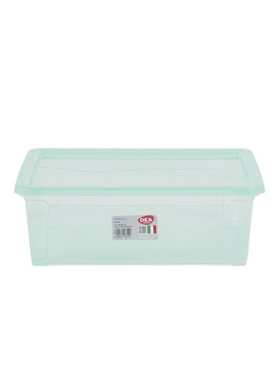 Buy Storage Box Green 11Liters in UAE