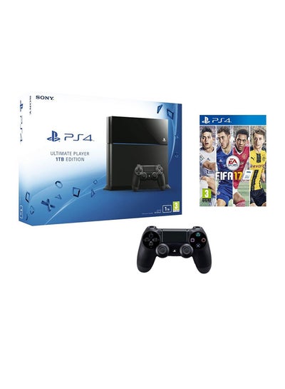 pust hver gang blik PlayStation 4 1TB Ultimate Player Edition Console With 2 DualShock 4  Controllers And FIFA 17 price in UAE | Noon UAE | kanbkam